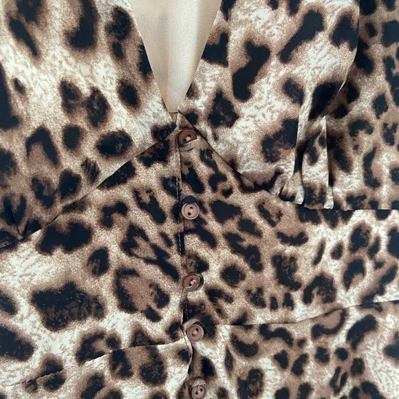 ASTR the label from Nordstrom. Leopard, midi dress. - Picture 4 of 7